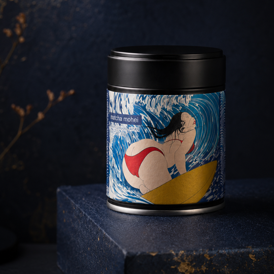 波乗り美人ラベル缶 30g